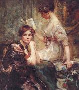 Colin Campbell Cooper Two Women china oil painting artist